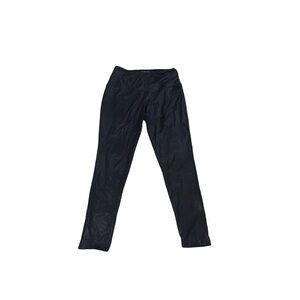 Women’s Size Large Rachel Zoe Black Coated Leggings